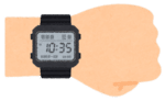 デジタル腕時計